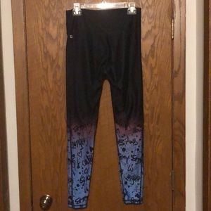 Demi Lovato Fabletics Leggings Sz LG